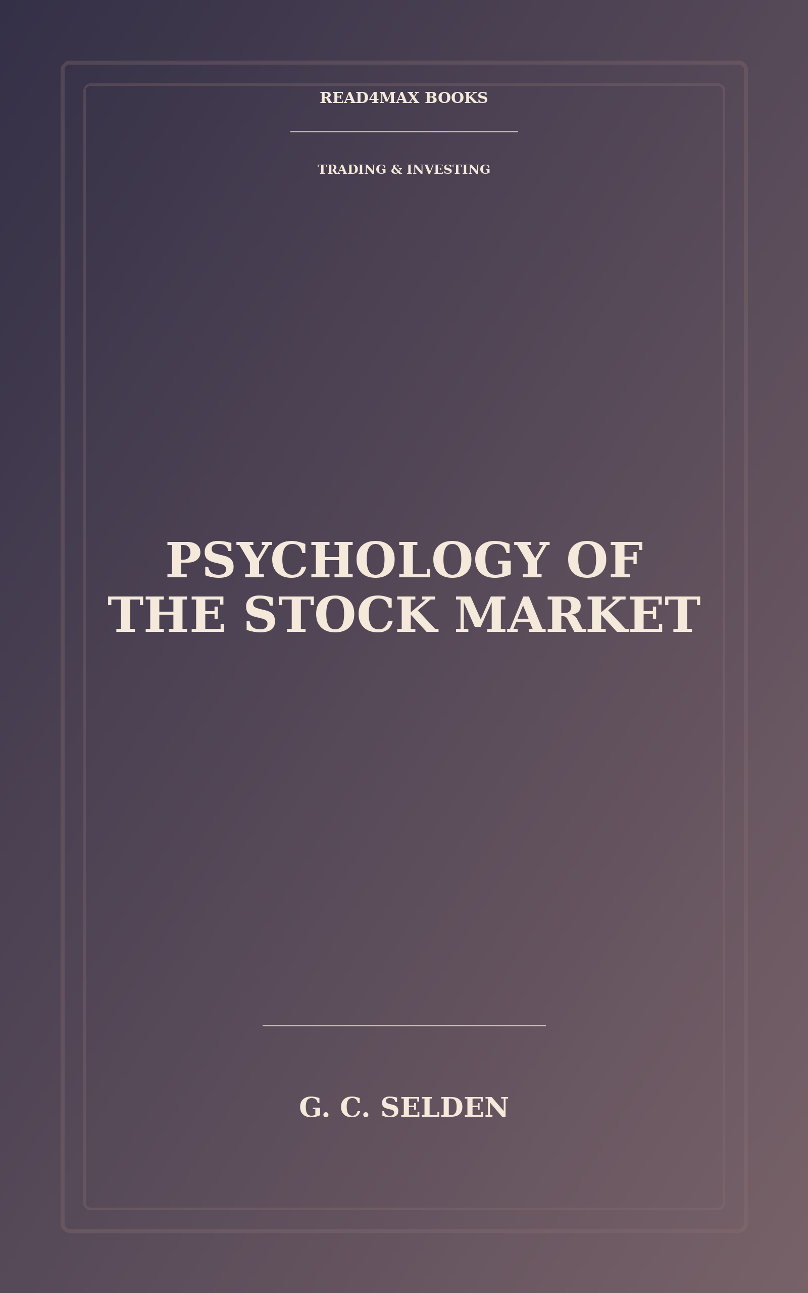 Cover of Psychology of the Stock Market