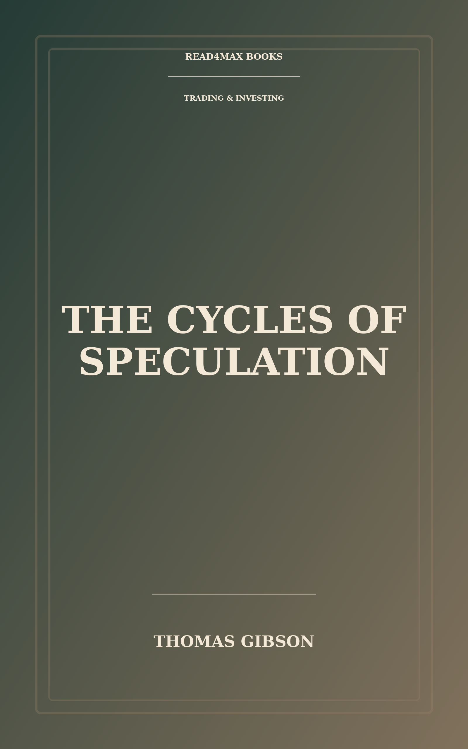Cover of The Cycles of Speculation